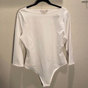 Athleta NWOT White Bodysuit New Without Tags